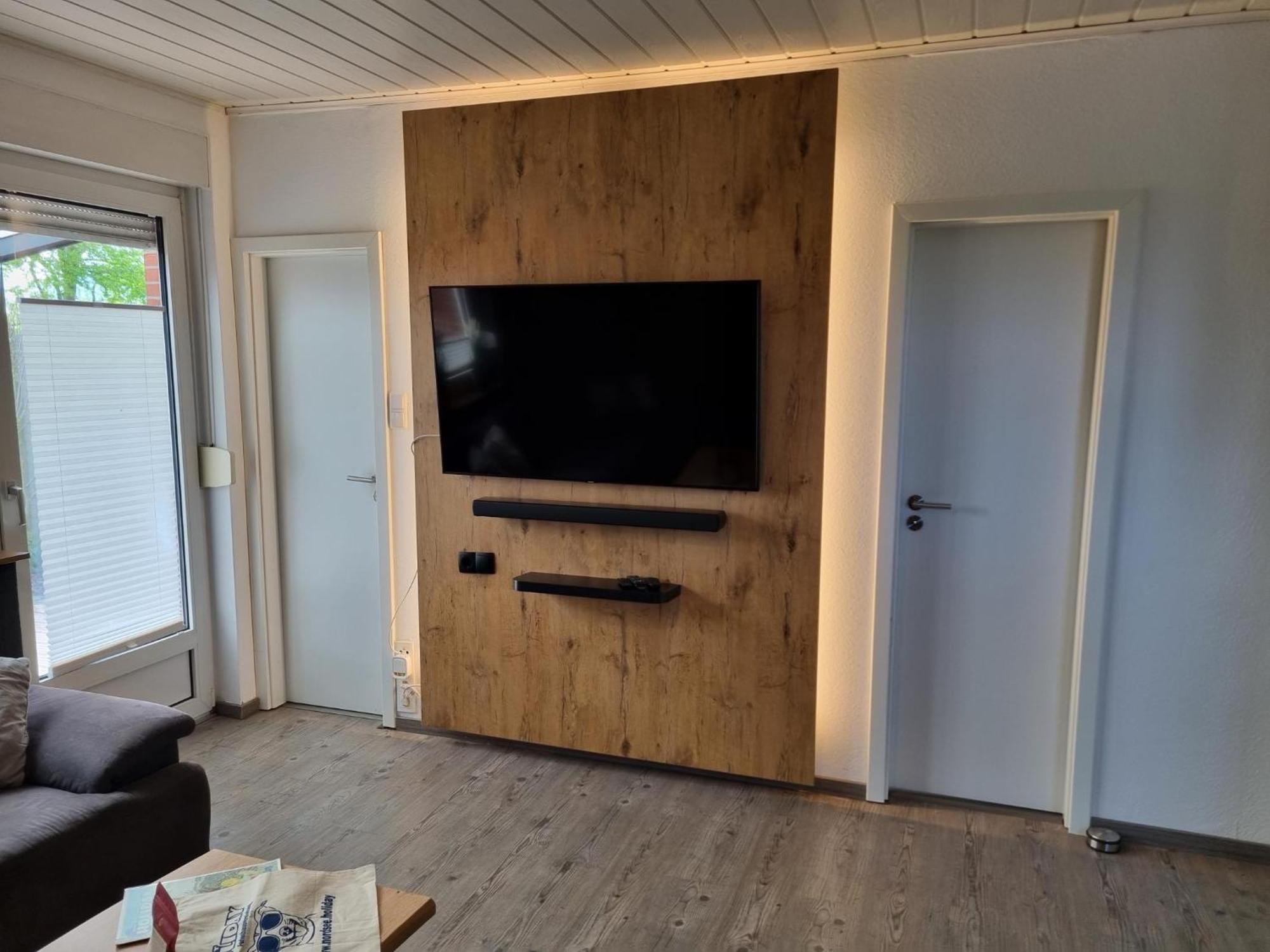 Ferienhaus Ohrenqualle Dornum Bagian luar foto